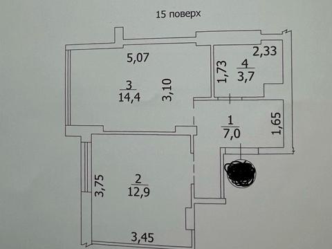 квартира по адресу Полковника Гуляева просп. (Маршала Жукова), 111