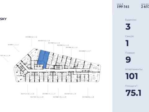 квартира по адресу Французский бульв., 63/65 к3