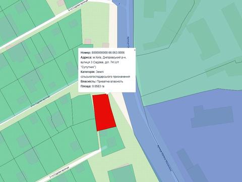 ділянка за адресою 1-й Садовий пров.