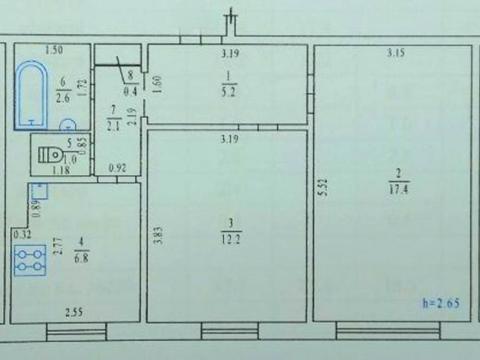 квартира по адресу Николая Вавилова просп., 9