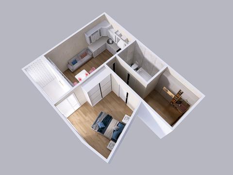 квартира по адресу Краснова ул., 3