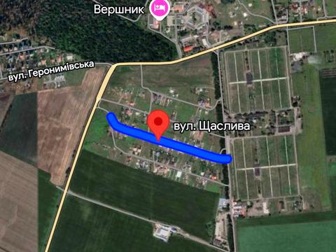 ділянка за адресою Черкаси, Щаслива вул.