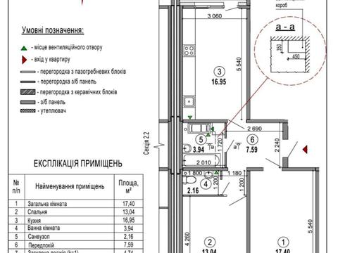 квартира за адресою Берковецька вул., 6Б