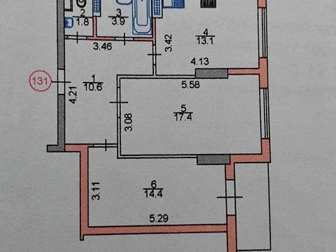 квартира по адресу Бориса Гмыри ул., 17