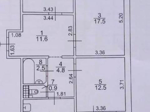 квартира по адресу Анны Ахматовой ул., 39-А
