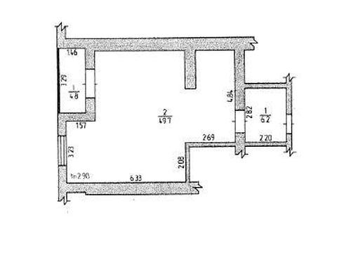 квартира за адресою Бородинська вул., 1-В
