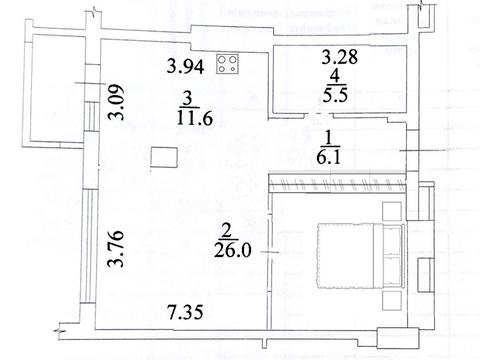 квартира по адресу Митрополита Василия Липковского ул. (Урицкого), 33-А