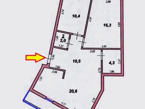 квартира за адресою Богуна, 21