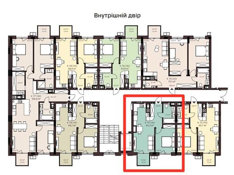 квартира за адресою Стрийська вул., 13