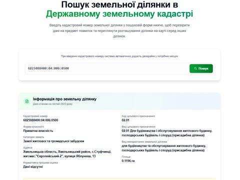 ділянка за адресою Яблунева, 13