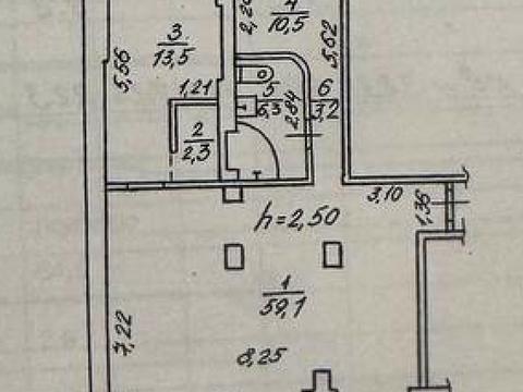 квартира за адресою Набережна Перемоги вул., 58