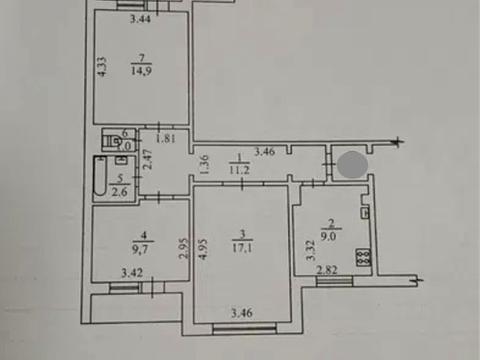 квартира по адресу Героев Днепра ул., 35