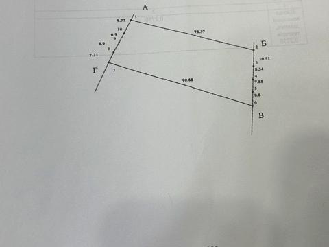 участок по адресу Сніжна