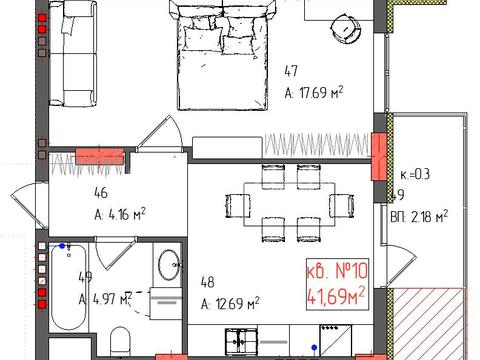 квартира по адресу Загорская ул., 170