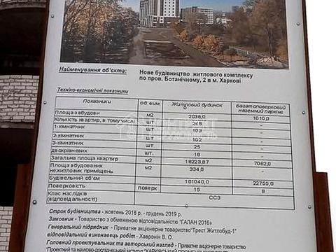 квартира за адресою Харків, Ботанічна вул., 2