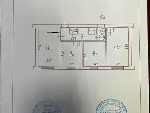 комната по адресу Ивана Мазепы ул. (Щорса), 72-А