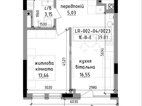 квартира по адресу Василя Гаджеги ул., 1-А
