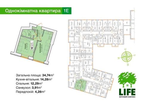 квартира по адресу Остромирська ул., 49