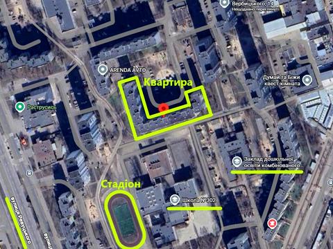 квартира за адресою Архітектора Вербицького вул., 14-Б