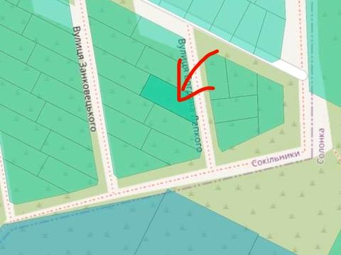 ділянка за адресою Б. Лепкого, 66