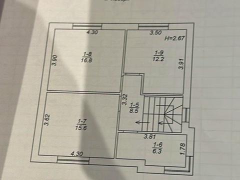 дом по адресу Вишнева ул., 1