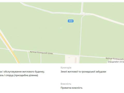 ділянка за адресою Жовтнева, 3