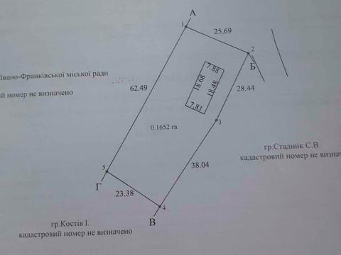 ділянка за адресою с. Угорники, 