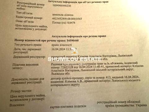 ділянка за адресою 