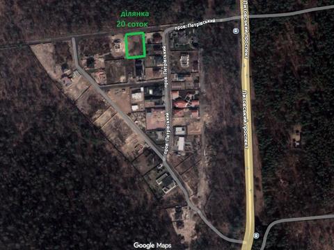 участок по адресу Литовський просп. (Мінський)