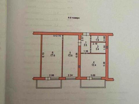 квартира по адресу Парусная ул. (Героев Сталинграда), 1т