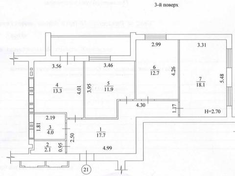 квартира за адресою Героїв Харкова просп. (Московський), 268-Г