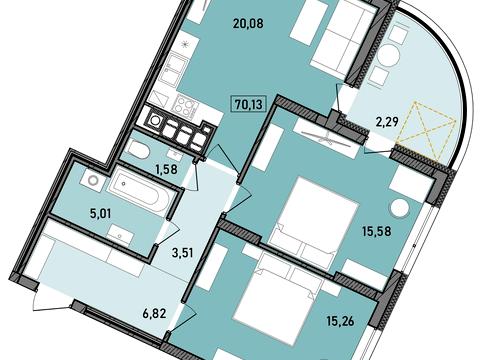 квартира за адресою Клепарівська вул., 15