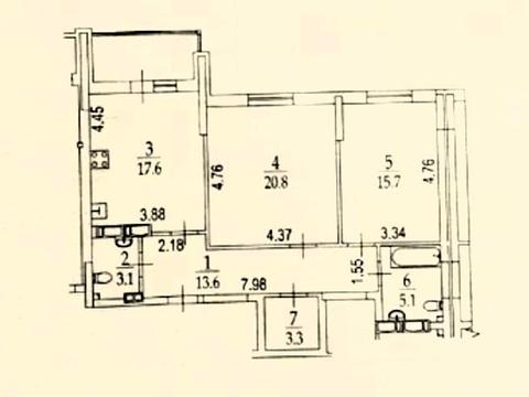 квартира по адресу Никольско-Слободская ул., 10