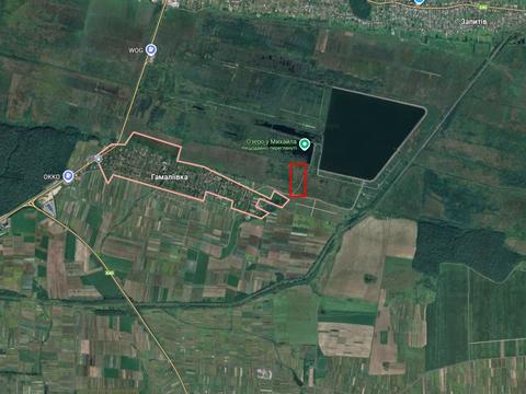 ділянка за адресою с. Гамаліївка, Грушевського