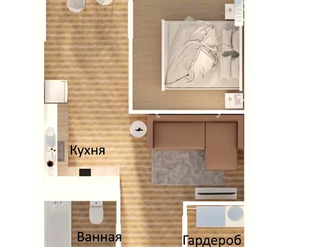 квартира за адресою Олега Мудрака вул. (Генерала Наумова), 1-Б