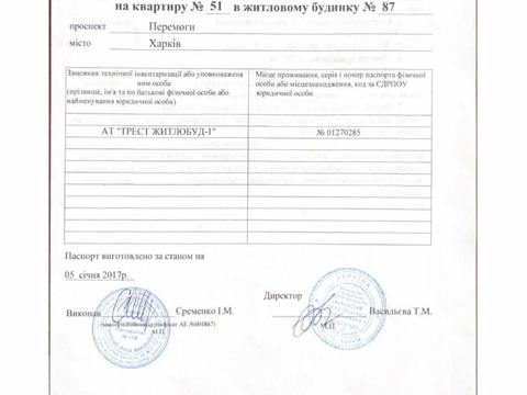 квартира по адресу Победы просп., 87