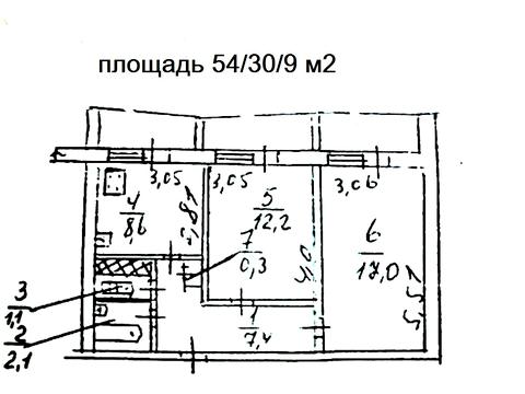квартира по адресу Героев просп., 43