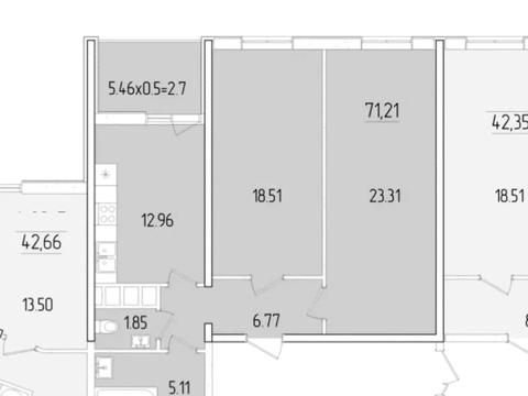 квартира за адресою Краснова вул., 3