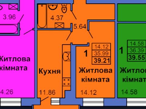 квартира по адресу Героев Сталинграда ул., 6А