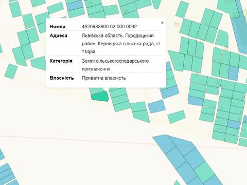 ділянка за адресою 