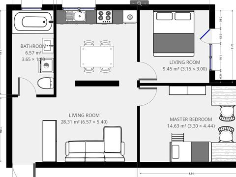 квартира за адресою Юрія Іллєнка вул. (Мельникова), 51-Б