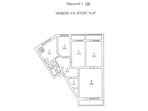квартира за адресою Володимира Івасюка просп. (Героїв Сталінграду), 11