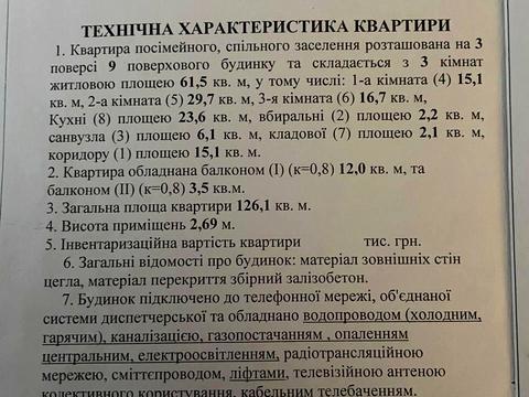 квартира за адресою Соборності вул. (Жовтнева), 77а