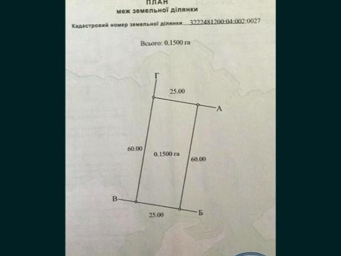 ділянка за адресою 