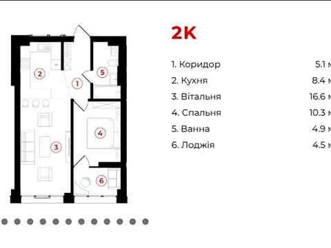 квартира за адресою Південний бульв., 19