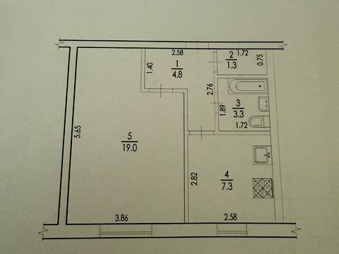 квартира по адресу Гідності, 54