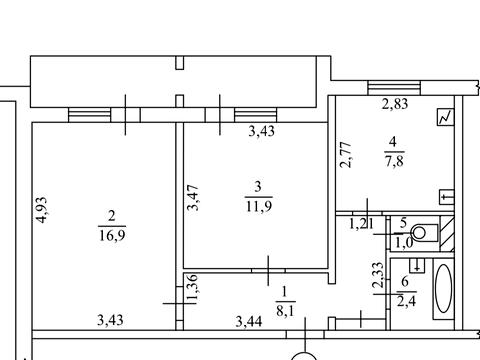 квартира по адресу Червоной Калины просп. (Владимира Маяковского), 25