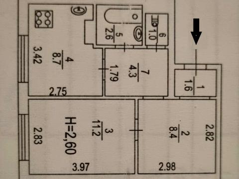 квартира за адресою Героїв Дніпра вул., 16