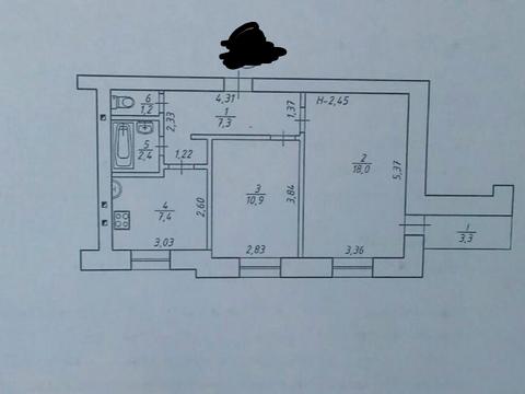 квартира по адресу Ахтырская ул., 19/4