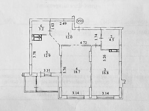 квартира за адресою Балтійський пров., 3-А